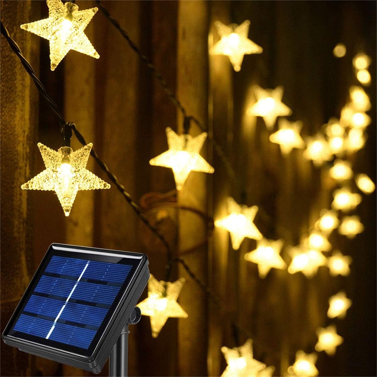 Led Fairy String Lights - 50ft 120 LED Solar Star Fairy