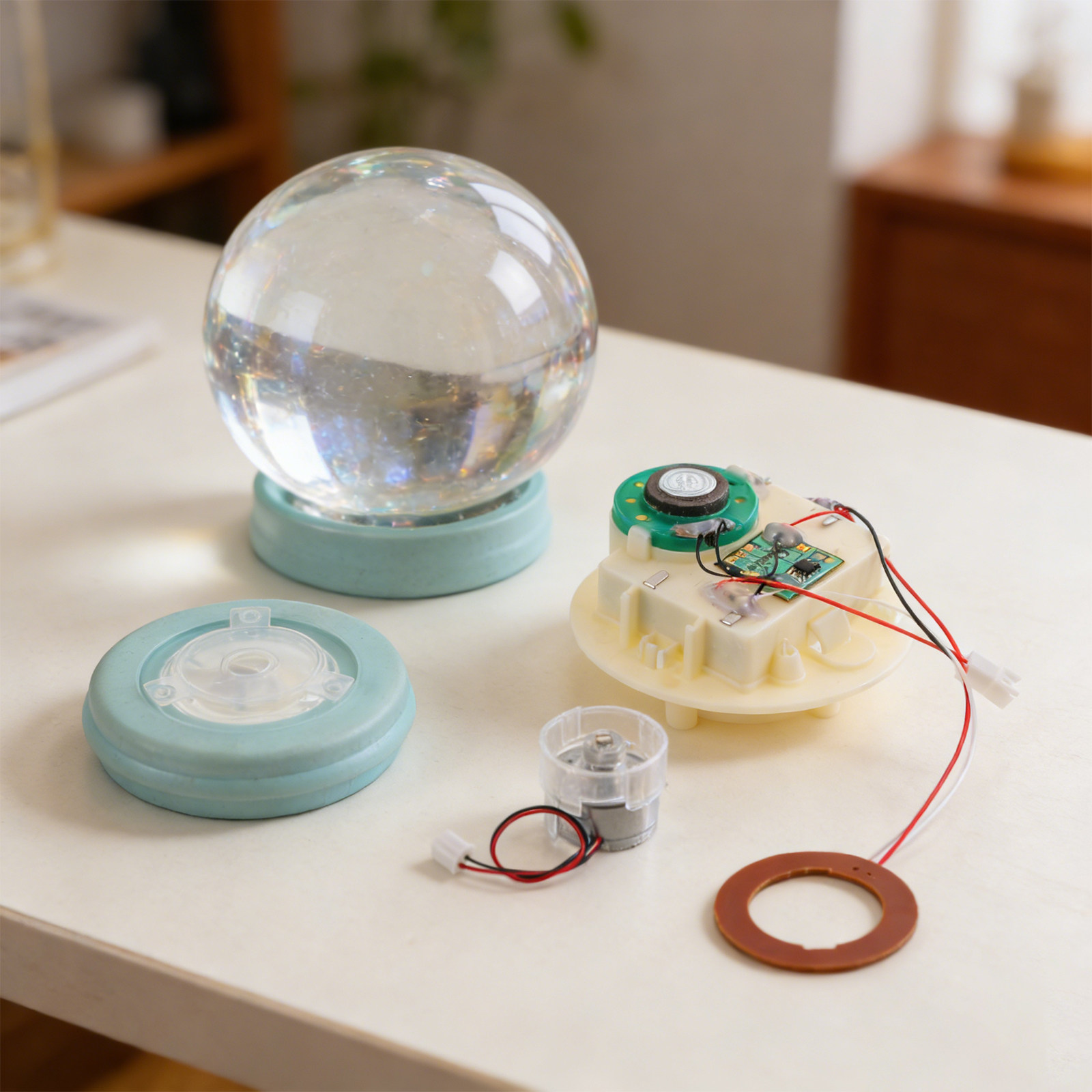 Snow Globe Movement Music Ligh - đánh giá và giá Snow Globe Musical