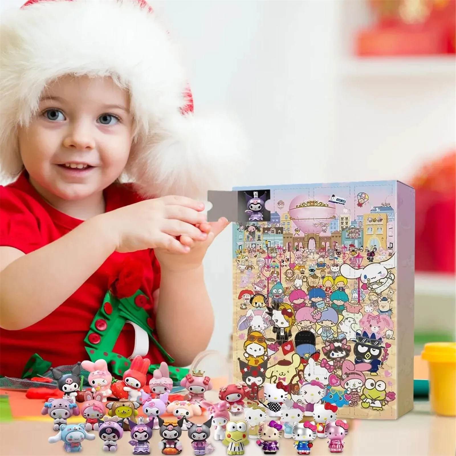Sanrio Anime Hello Kitty Hallo - đánh giá và giá Advent Calendar Gift