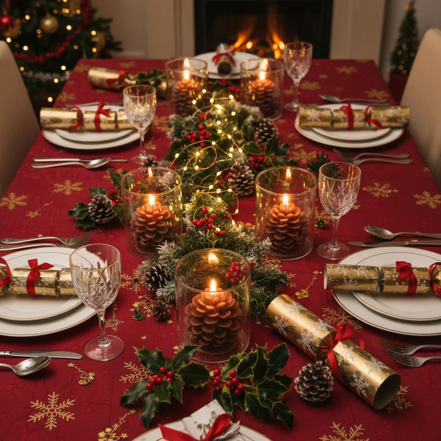 6 Sets Pine Cone Candles Flamm - đánh giá và giá Holiday Candle Set