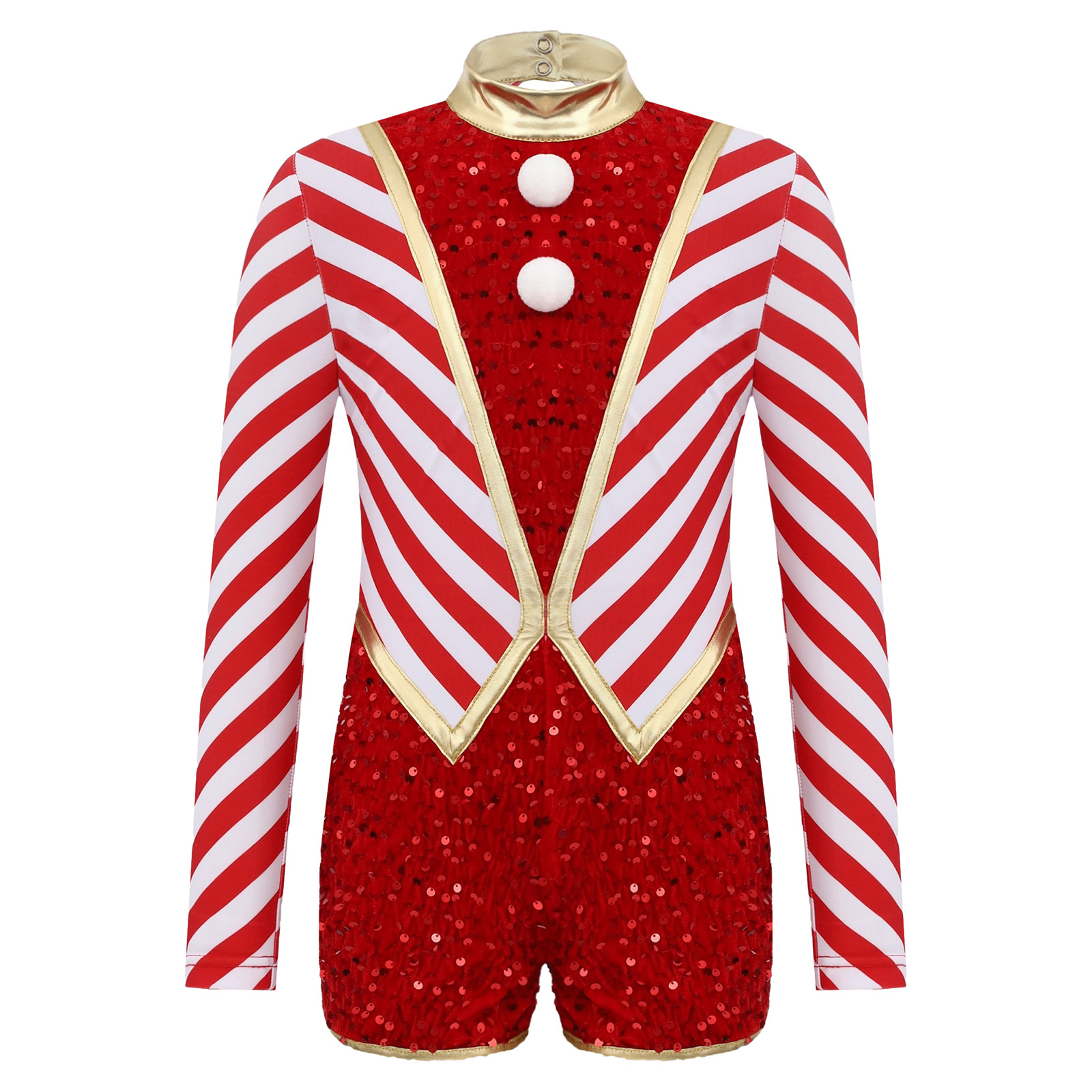 Kids Girls Long Sleeve Sequin  - đánh giá và giá Elf Costume Christmas