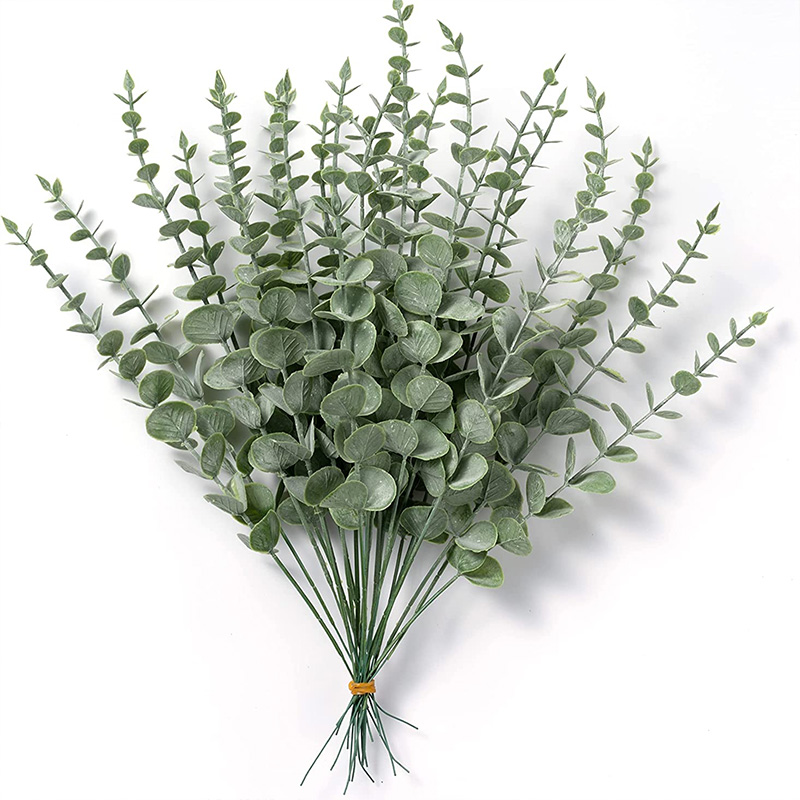 Artificial Eucalyptus Stems Le - đánh giá và giá Christmas Wreath Fake