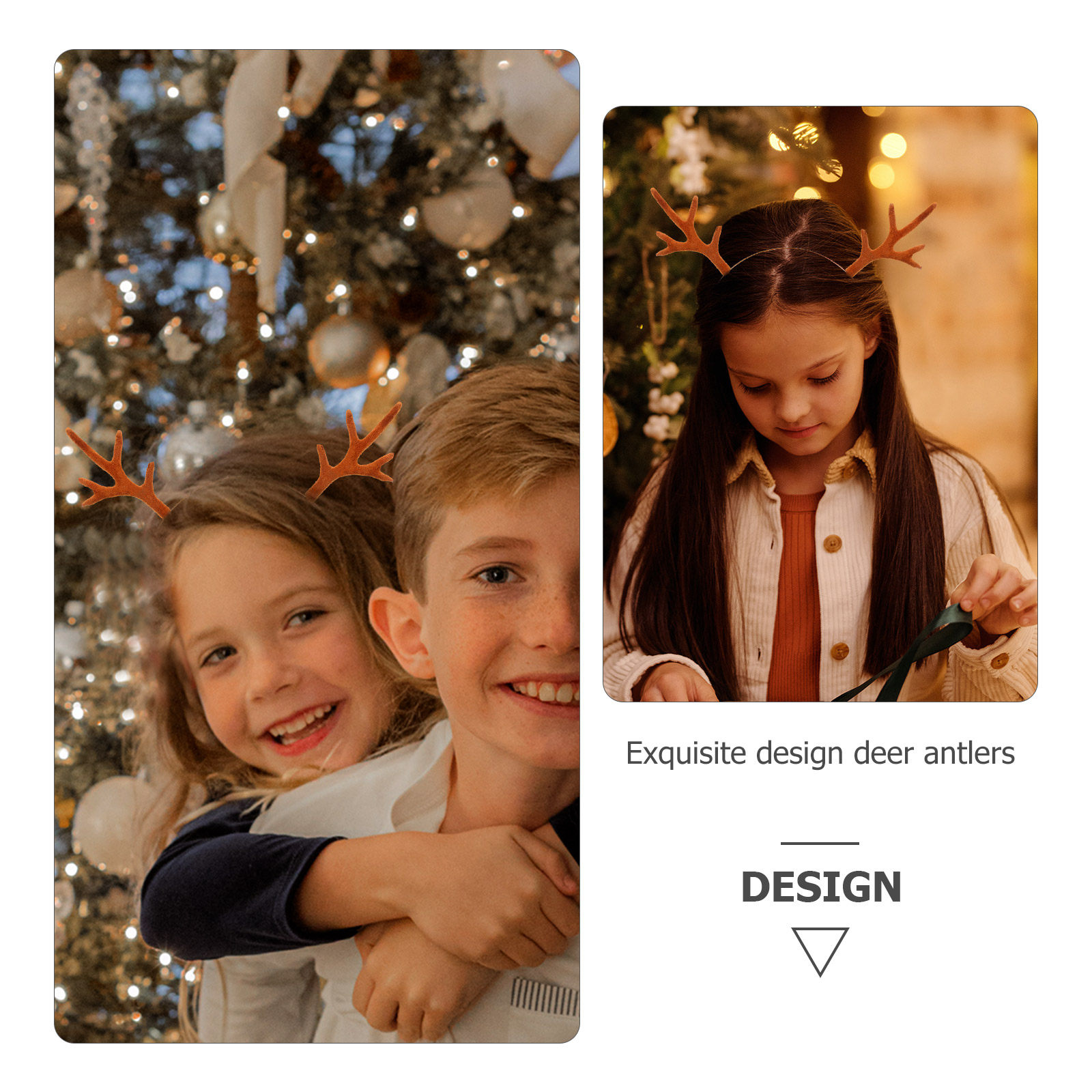 1Pair Reindeer Antlers Christm - đánh giá và giá Reindeer Antlers Headband