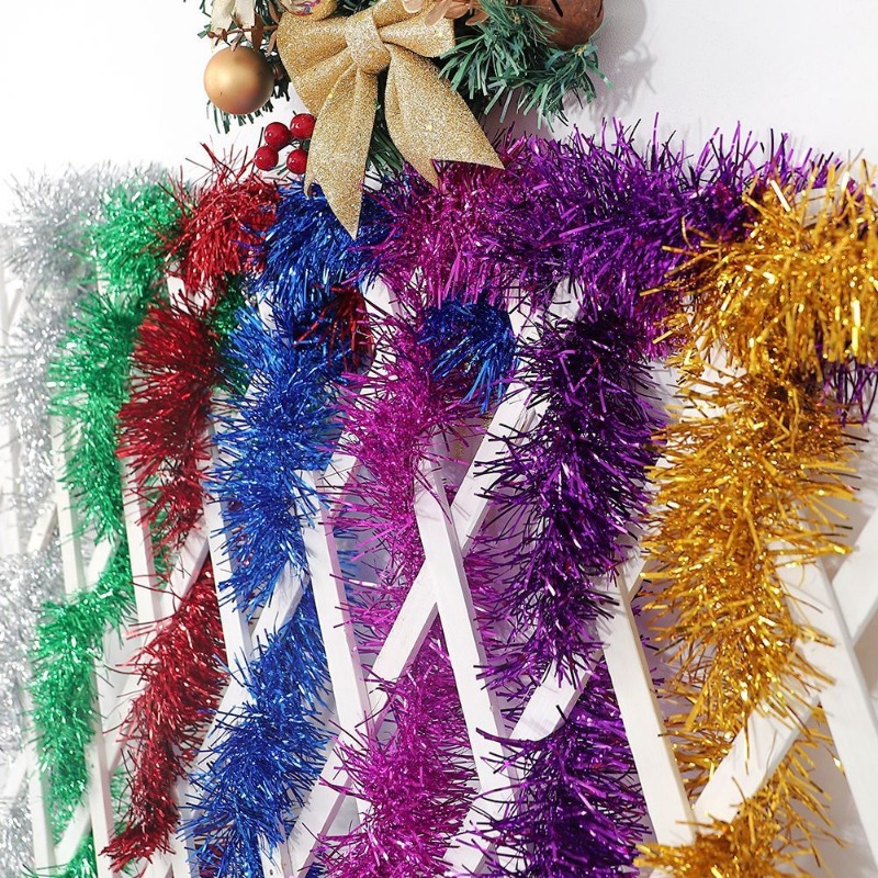 1.5/30M Long Bold Thicked Stri - đánh giá và giá Tinsel Garland Decoration
