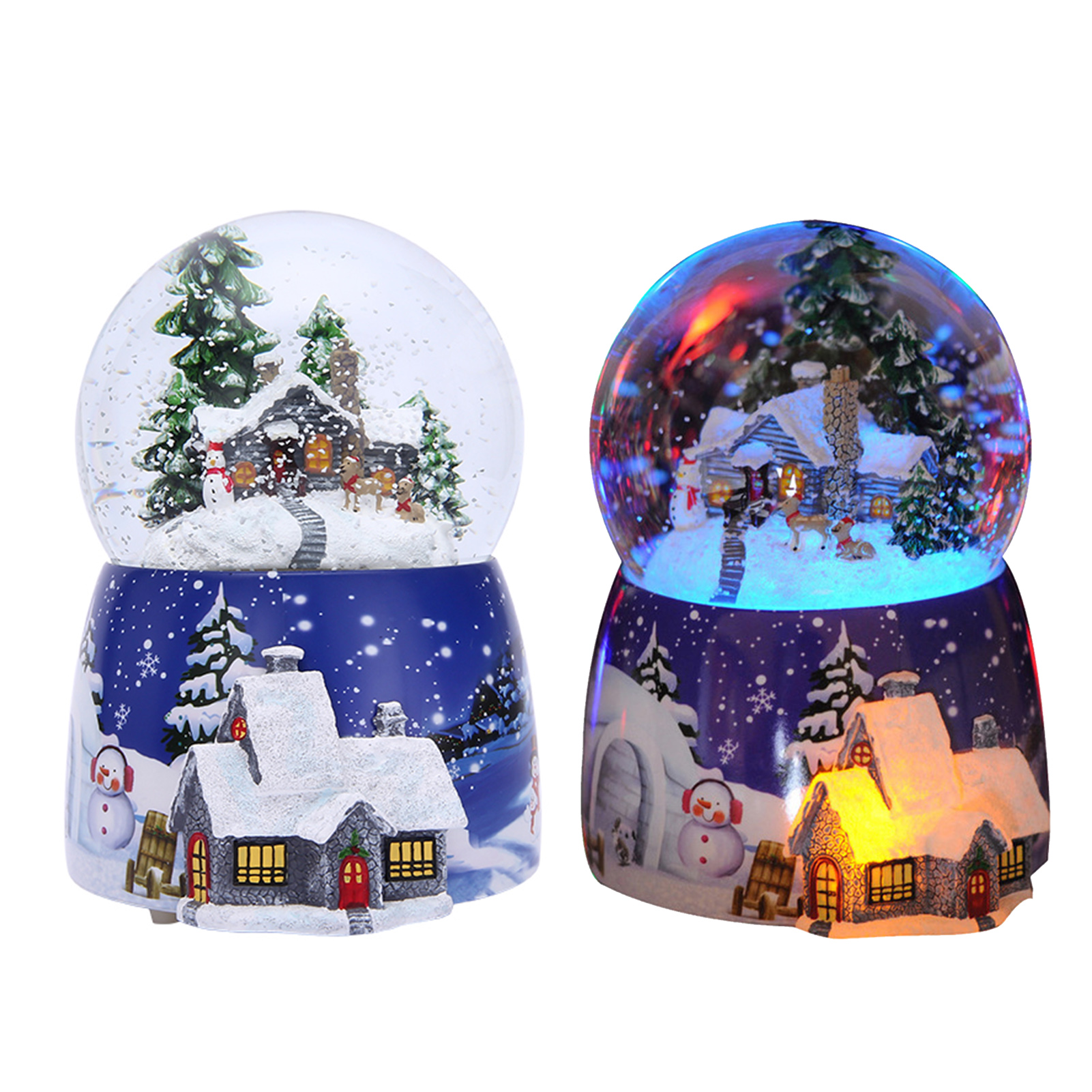 1 Pcs Resin Music Box Crystal  - đánh giá và giá Snow Globe Musical