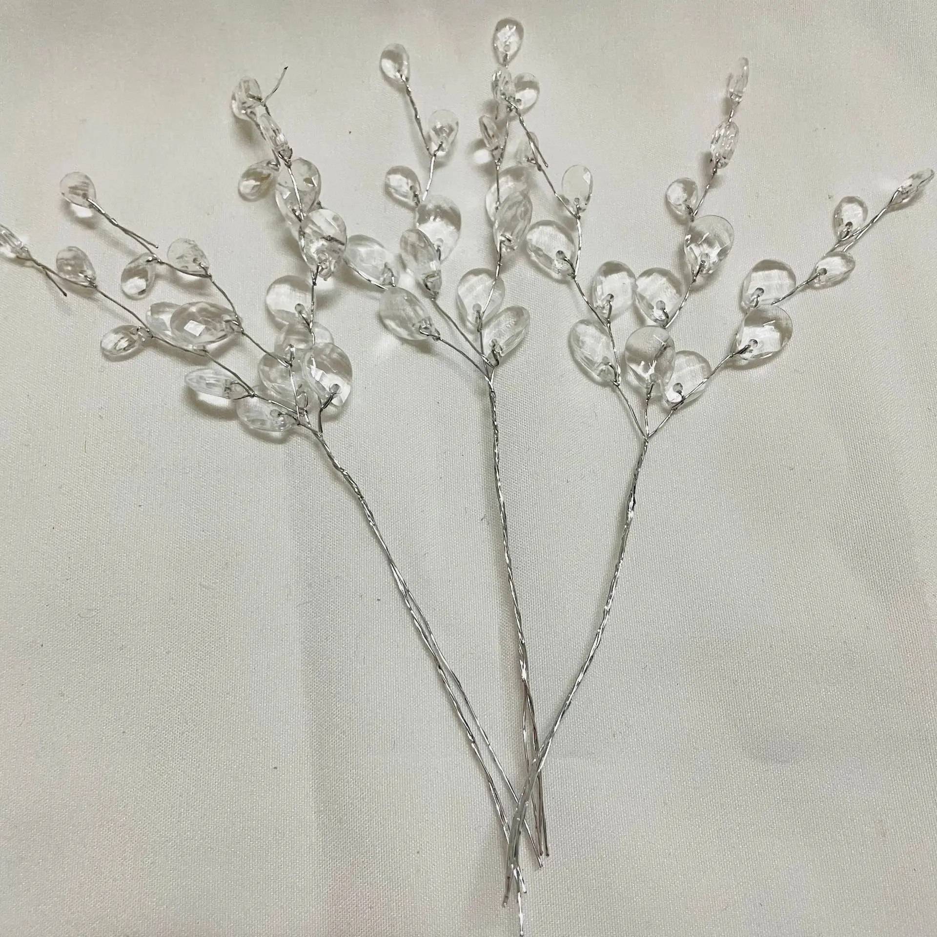 50Pcs 3-Forks Acrylic Strip Wa - đánh giá và giá Christmas Wreath Fake