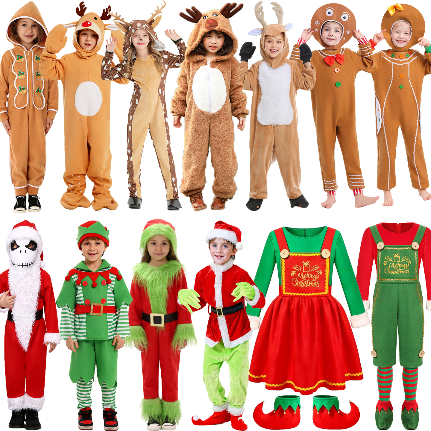 Christmas Halloween COS Deer G - đánh giá và giá Elf Costume Christmas