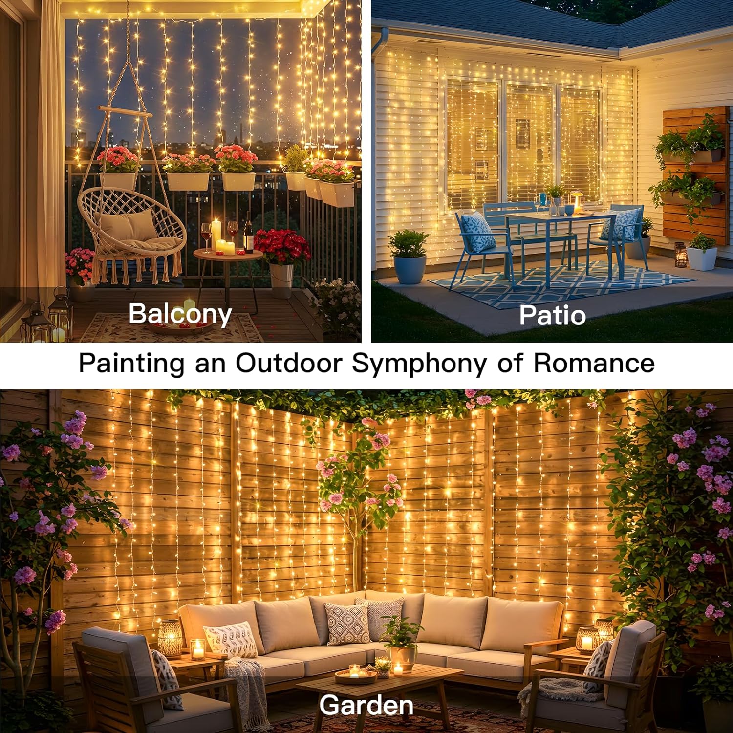 Curtain Lights For Bedroom 200 - đánh giá và giá Led Fairy String Lights