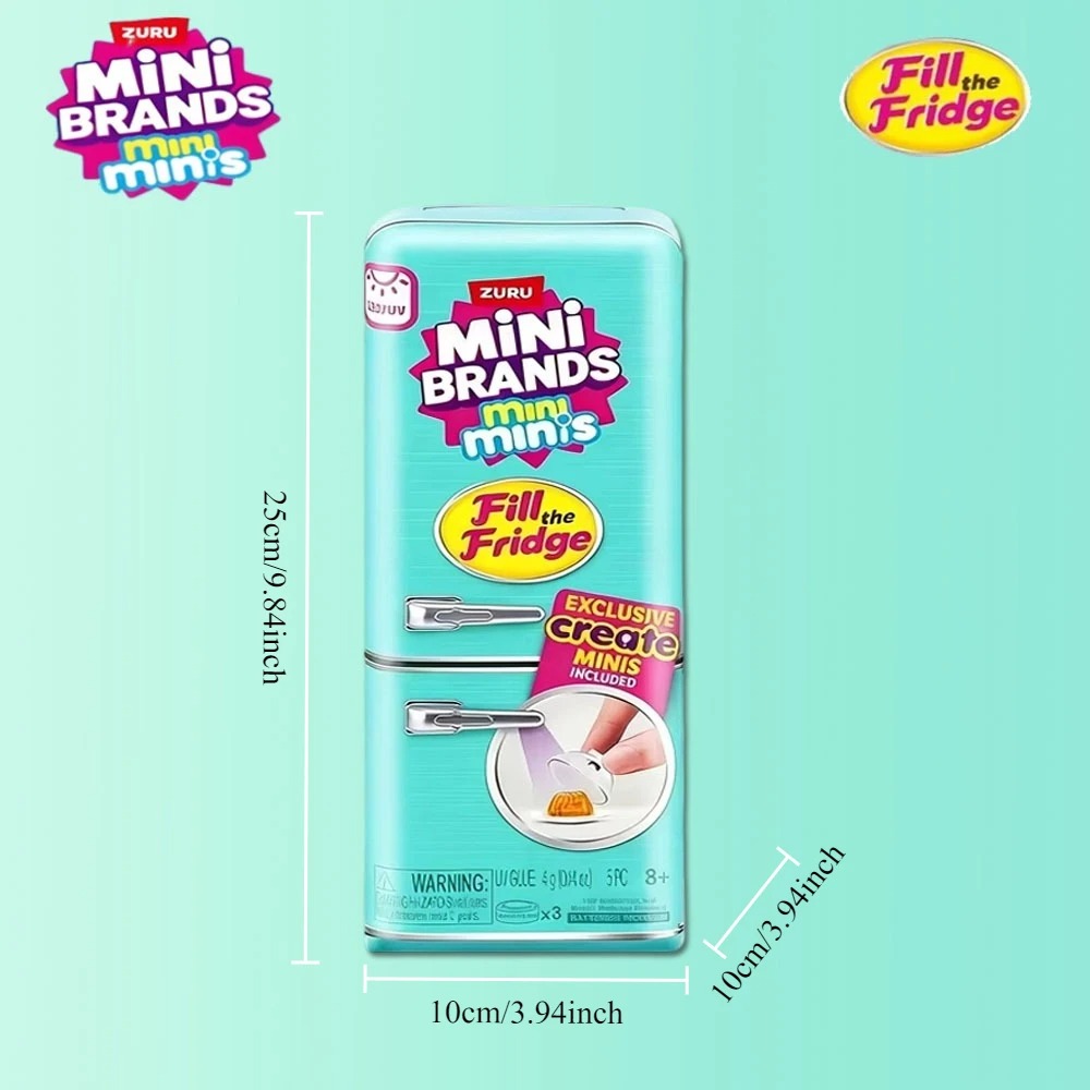 ZURU Mini Brands Refrigerator  - đánh giá và giá Ornament Ball Set