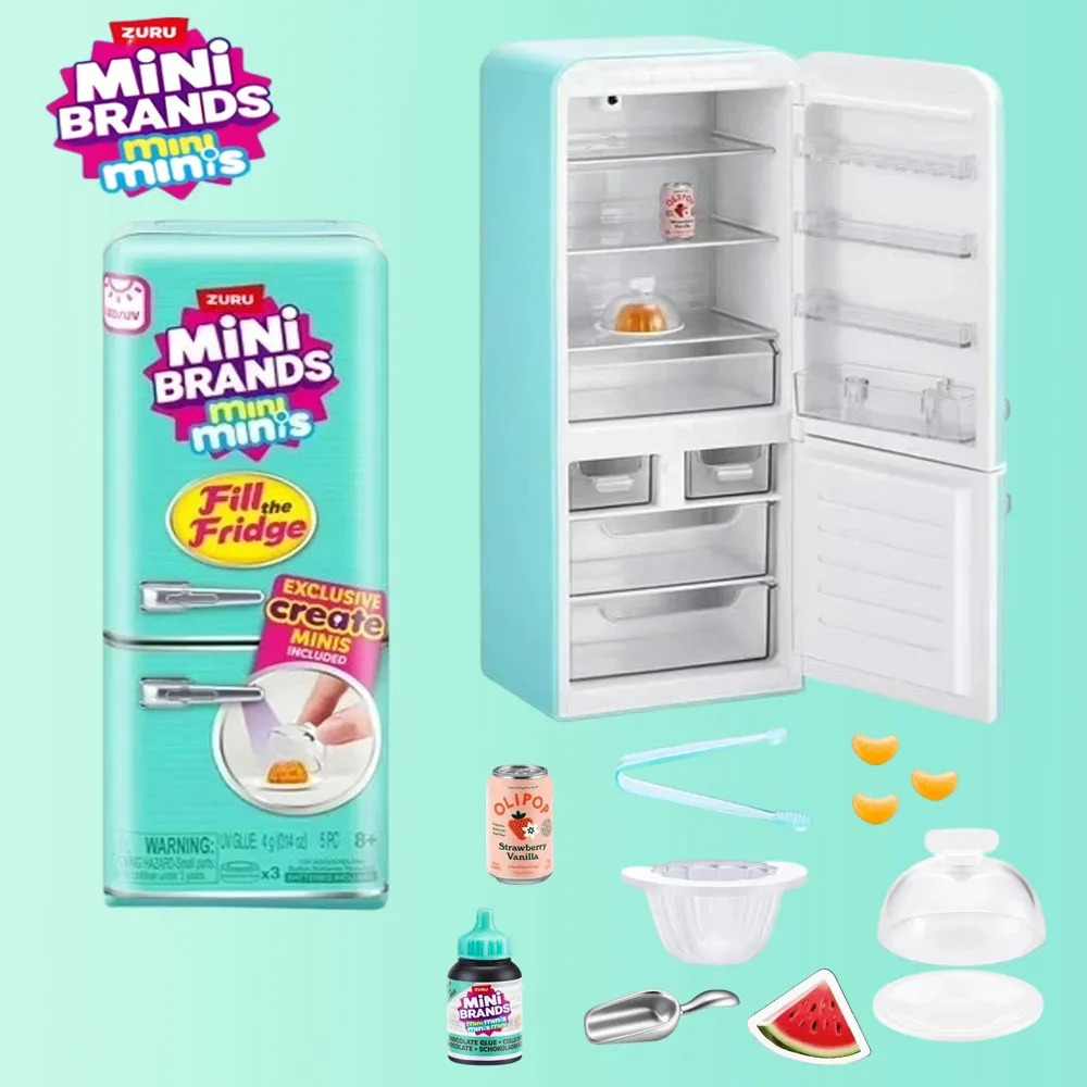 ZURU Mini Brands Refrigerator  - đánh giá và giá Ornament Ball Set