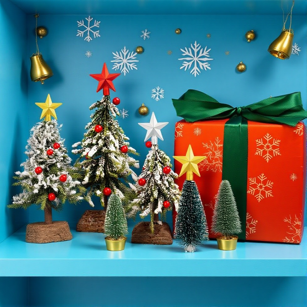 6cm Christmas Tree Topper Star - đánh giá và giá Star Tree Topper