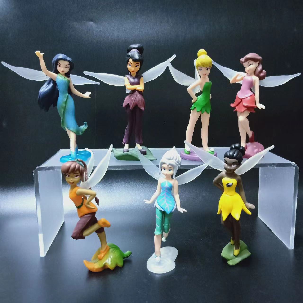 7pcs/Set Princess Tinkerbells  - đánh giá và giá Nutcracker Figurine