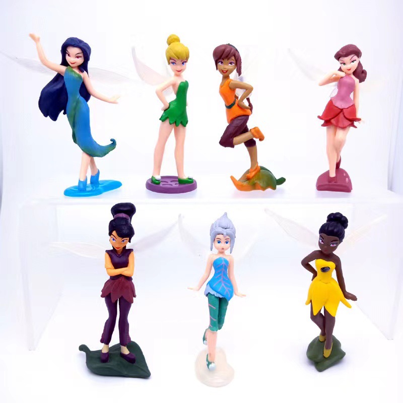 7pcs/Set Princess Tinkerbells  - đánh giá và giá Nutcracker Figurine