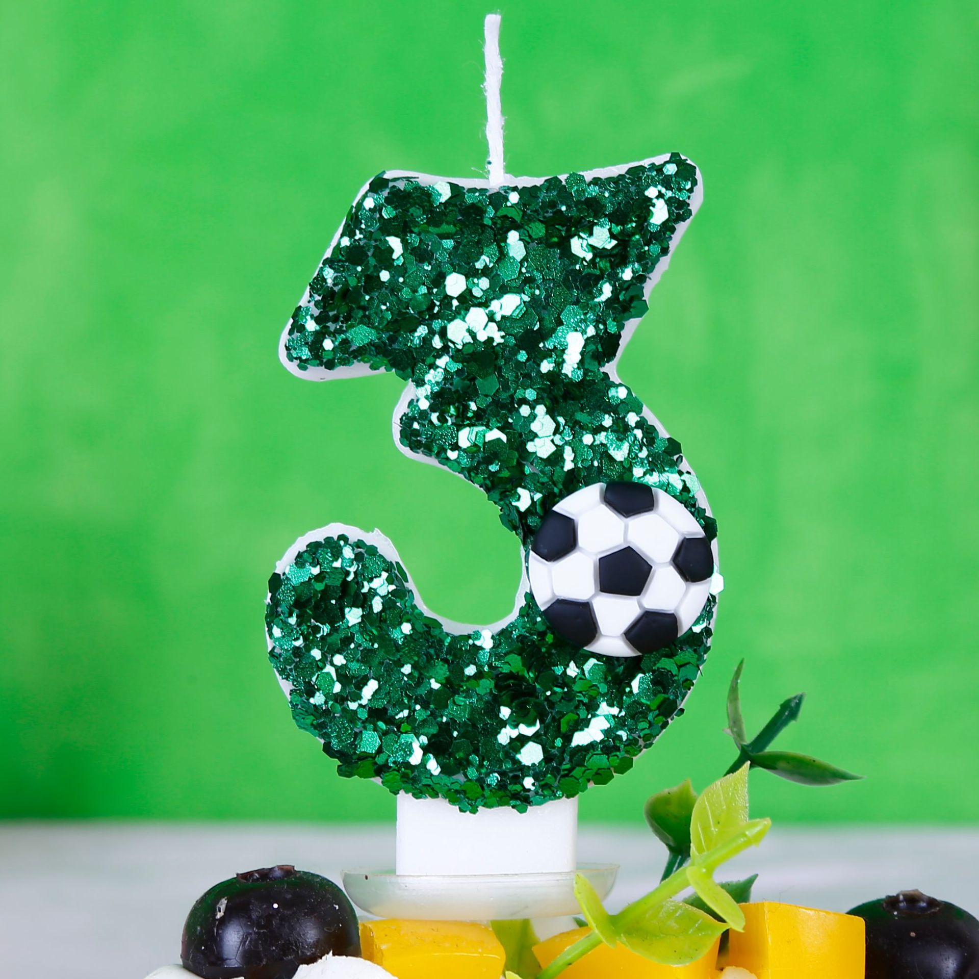 Boy Series 3D Green Football B - đánh giá và giá Holiday Candle Set