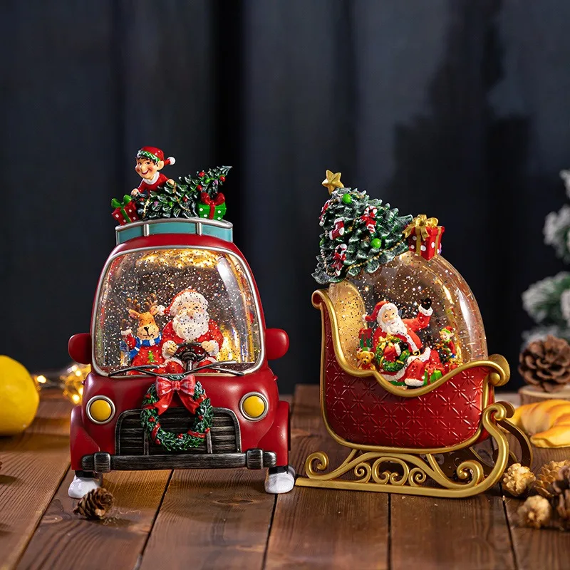 Santa Claus Christmas Music Bo - đánh giá và giá Snow Globe Musical