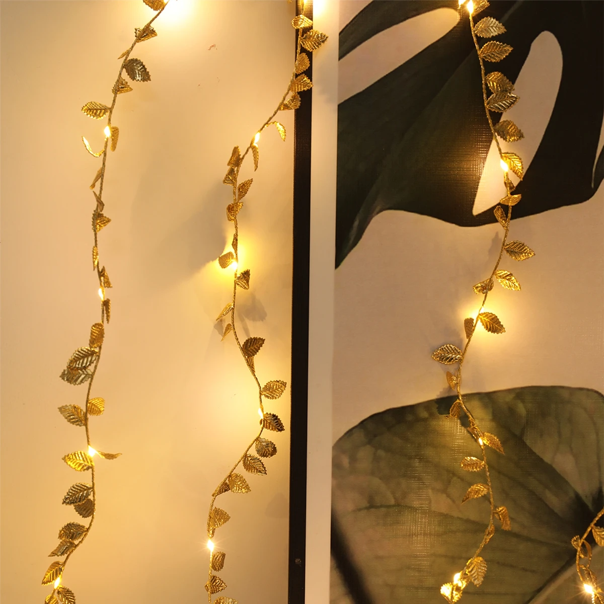 LED Golden Leaves String Light - đánh giá và giá Led Fairy String Lights