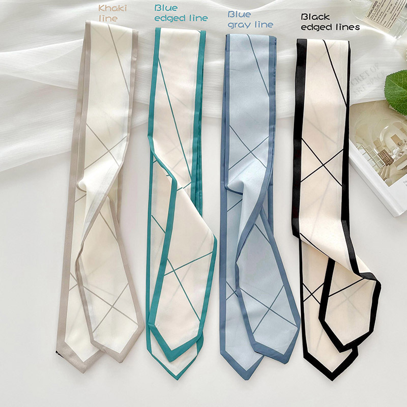 Versatile silk scarf, thin, lo - đánh giá và giá Ribbon Bow Gift