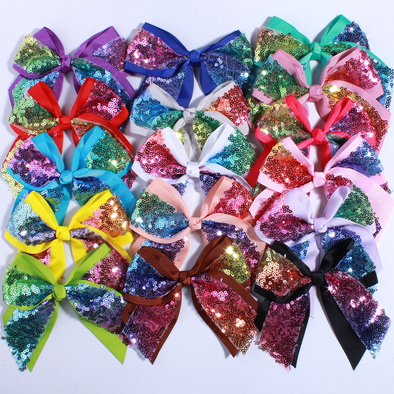 12CM Big Bling Sequins Grosgra - đánh giá và giá Ribbon Bow Gift