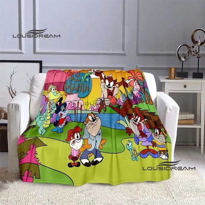 Cute Taz-Mania Blanket Classic - đánh giá và giá Christmas Throw Blanket