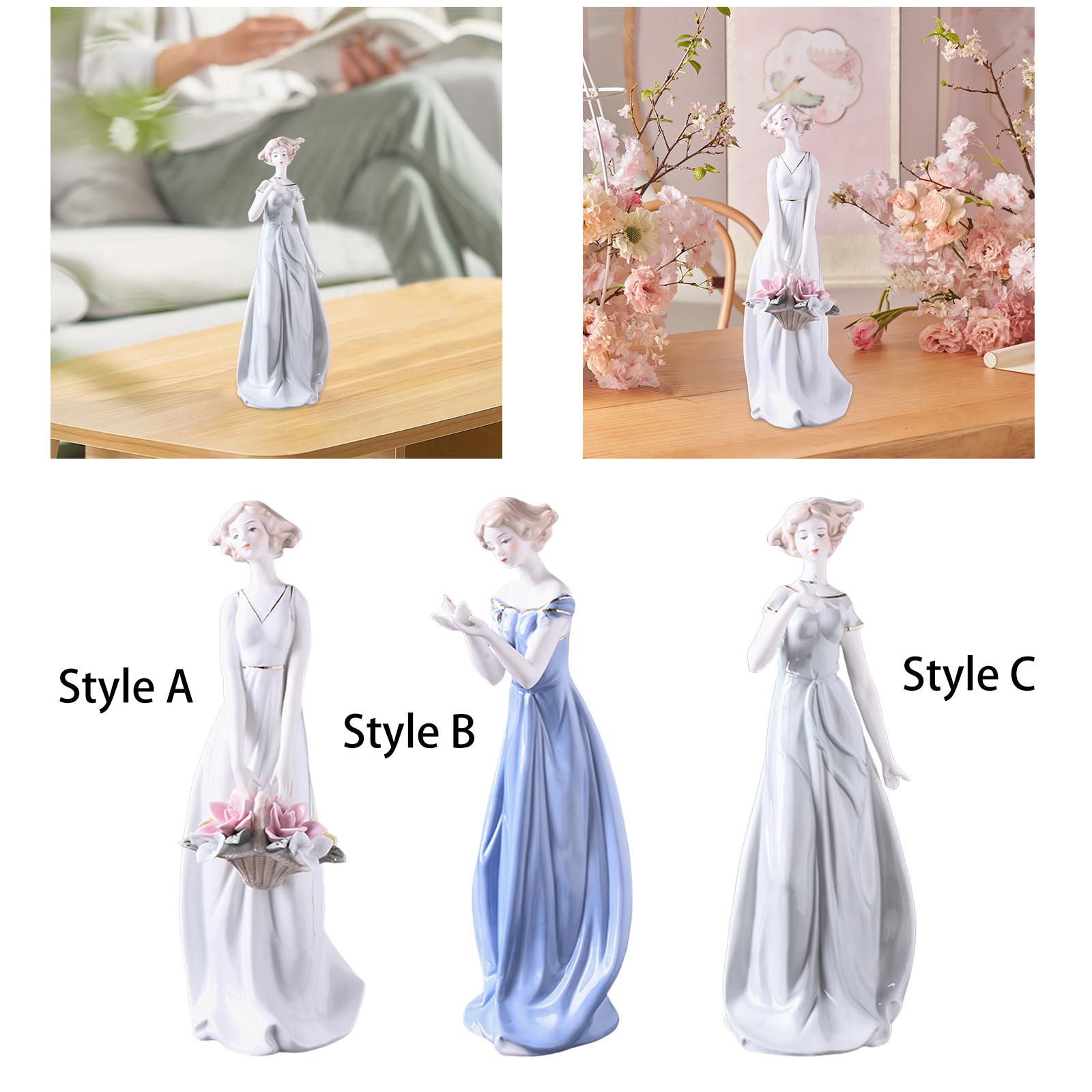 Porcelain Lady Statue Centerpi - đánh giá và giá Nutcracker Figurine