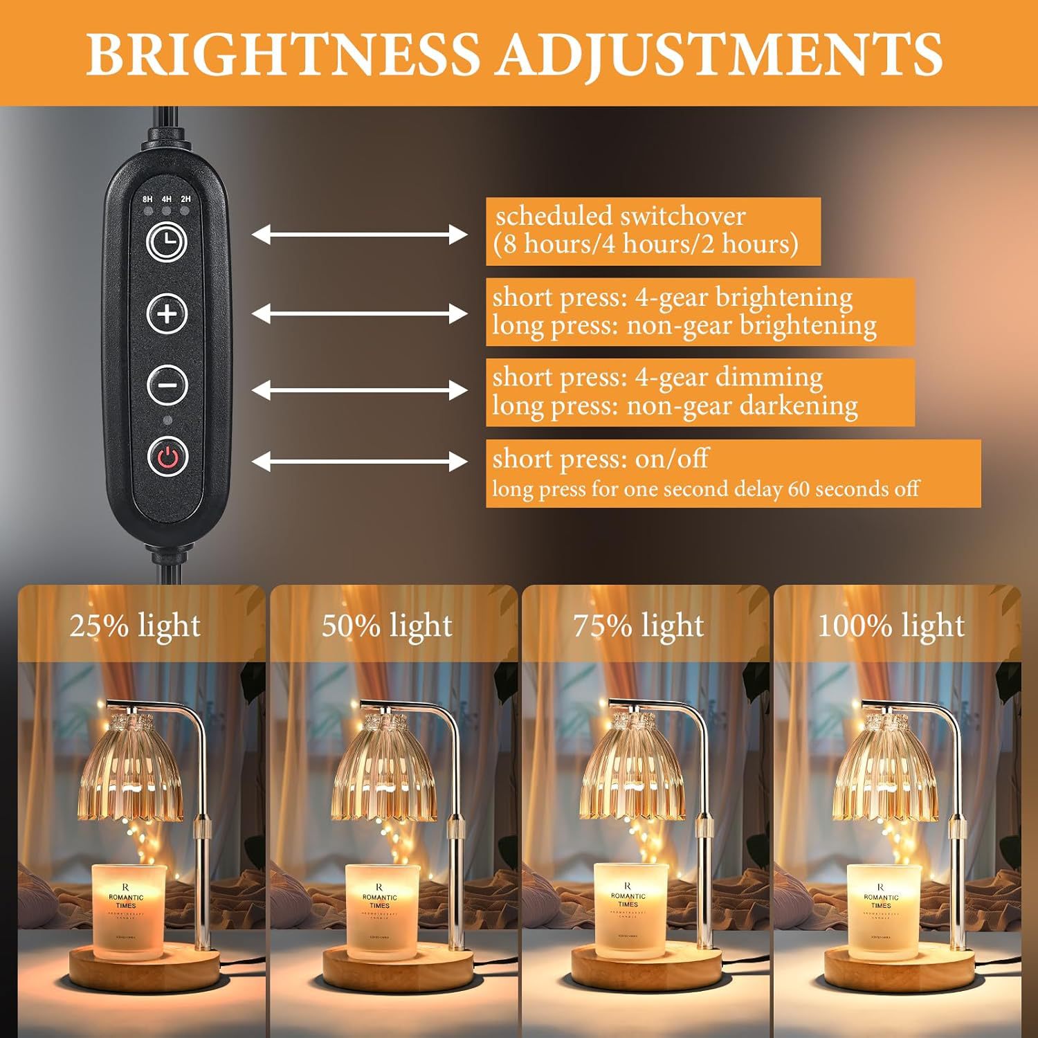 Adjustable Height Aromatherapy - đánh giá và giá Holiday Candle Set