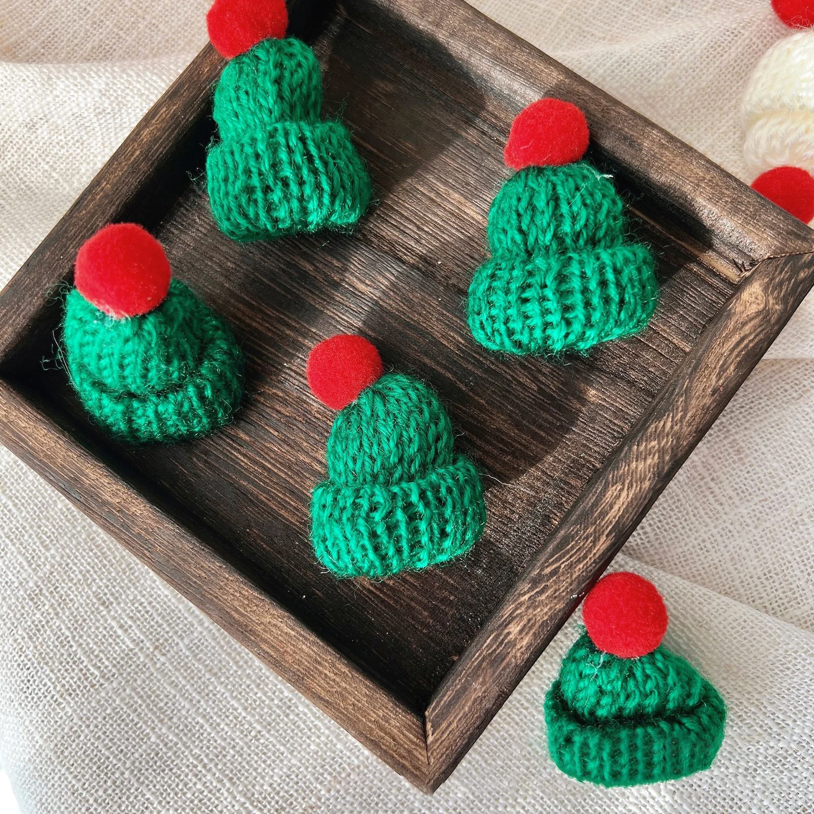 10/20pcs Mini Santa Hat & Scar - đánh giá và giá Santa Hat Plush