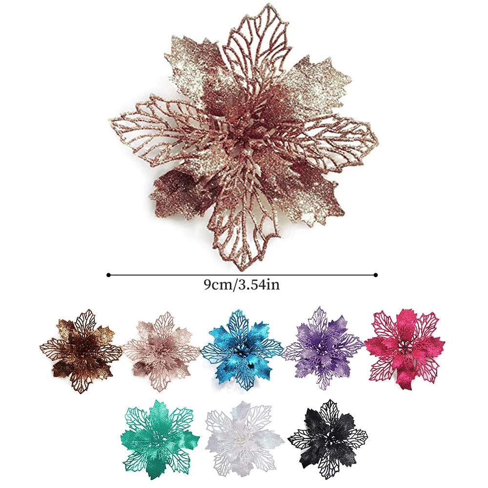 9cm Glitter Artifical Christma - đánh giá và giá Christmas Wreath Fake