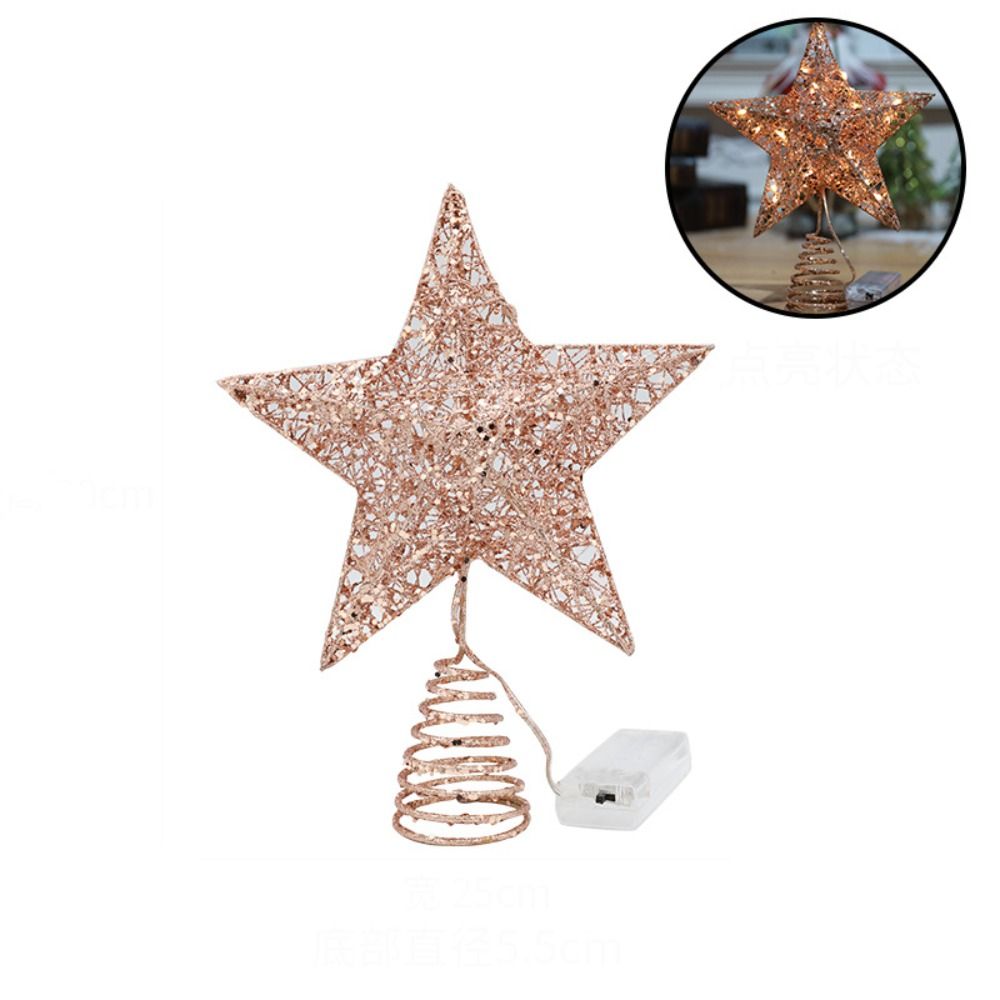 Creative Five-pointed Star LED - đánh giá và giá Star Tree Topper