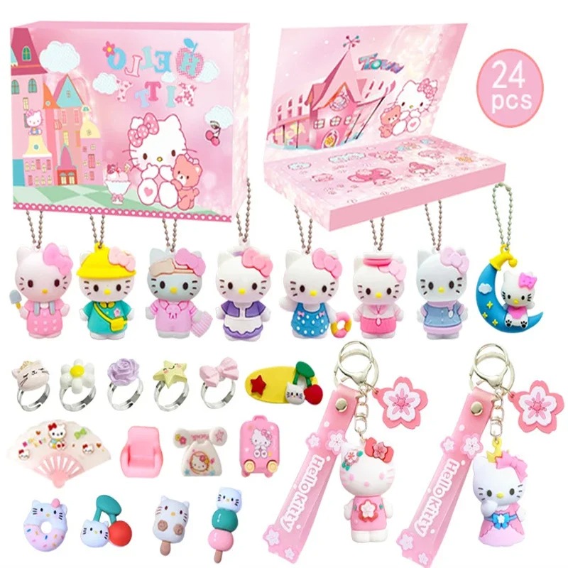 24pcs Cartoon Sanrios Anime He - đánh giá và giá Advent Calendar Gift