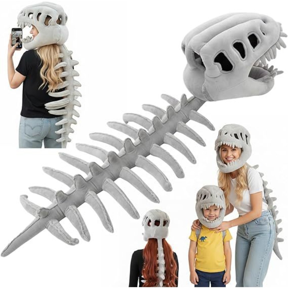 An interesting dinosaur skull  - đánh giá và giá Santa Hat Plush