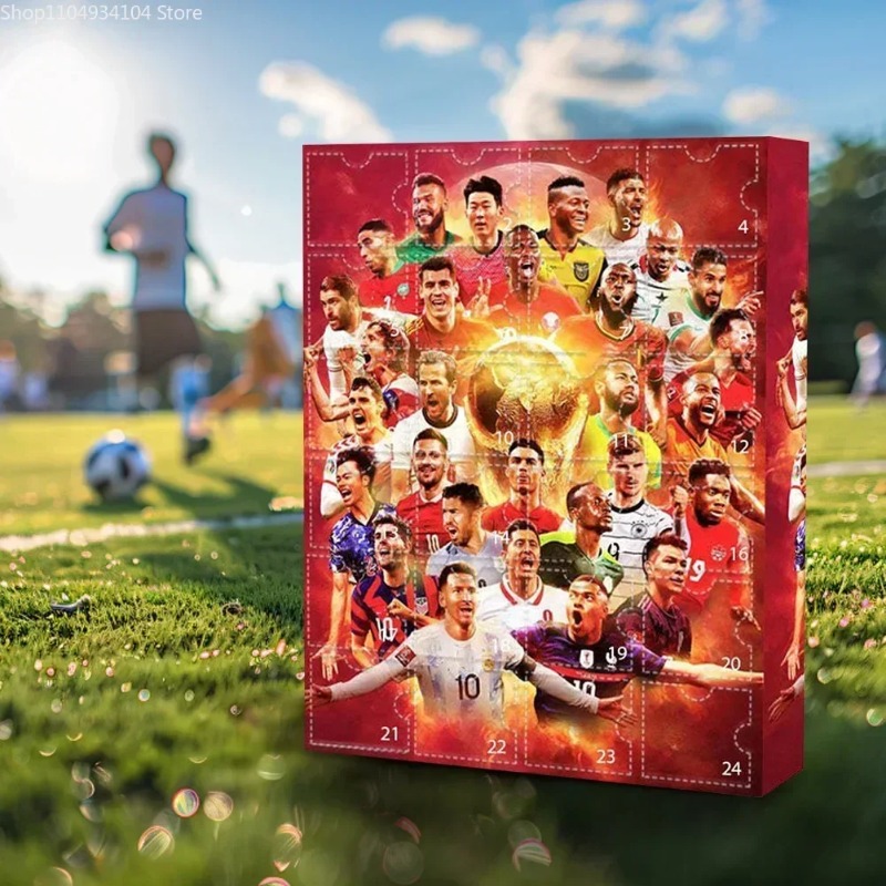 2026HOT Soccer Star Countdown  - đánh giá và giá Advent Calendar Gift