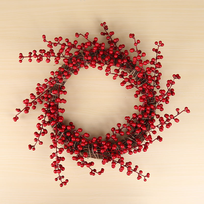 Artificial Berry Branch Decora - đánh giá và giá Christmas Wreath Fake