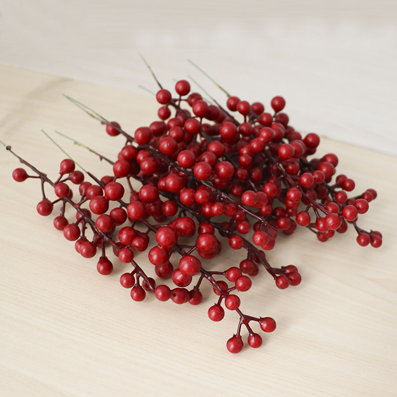 Artificial Berry Branch Decora - đánh giá và giá Christmas Wreath Fake