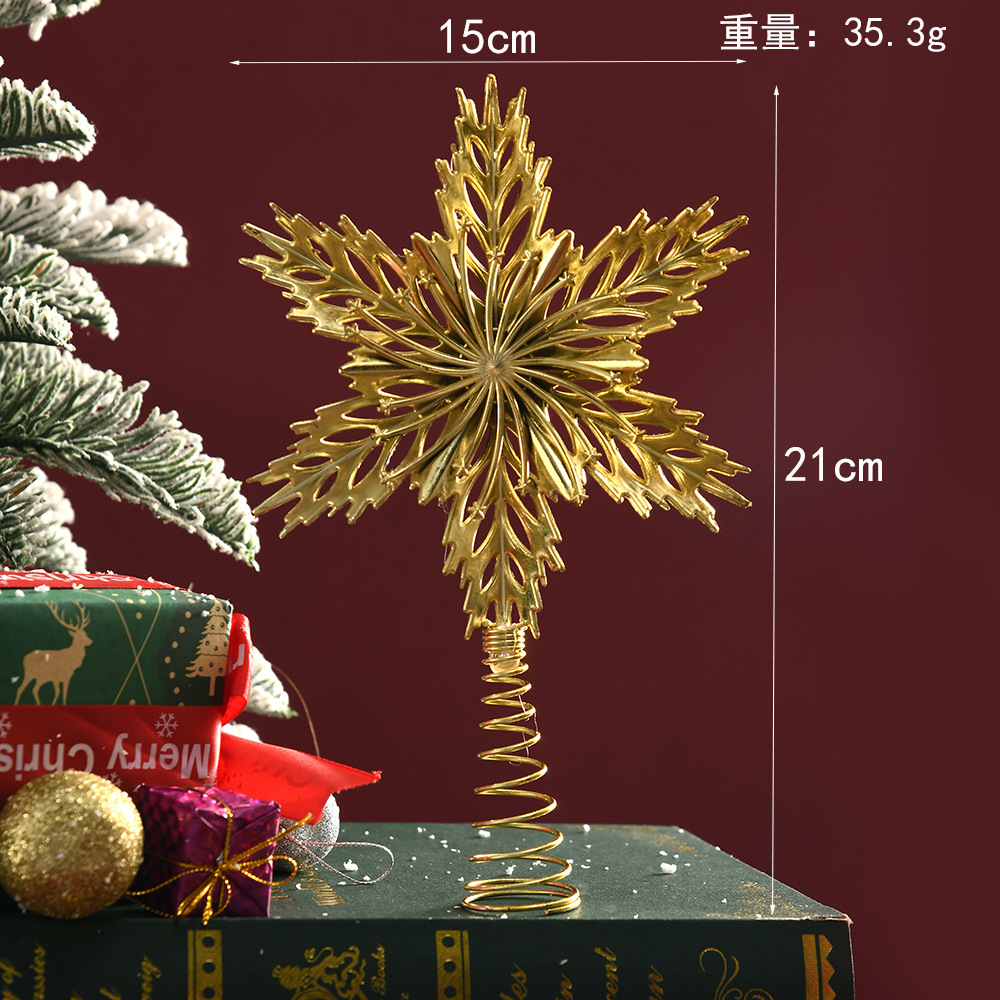 Gold Glitter Metal Tree Topper - đánh giá và giá Star Tree Topper