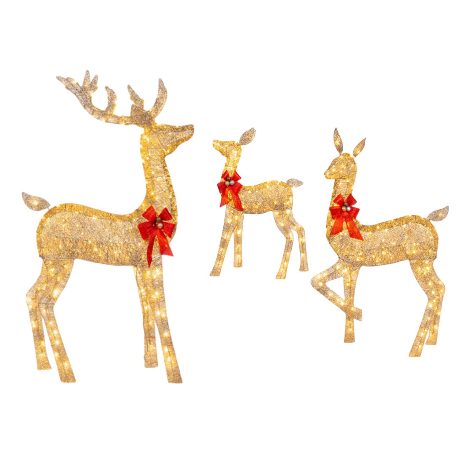 Christmas Lighted Reindeers Fa - đánh giá và giá Christmas Lights Outdoor