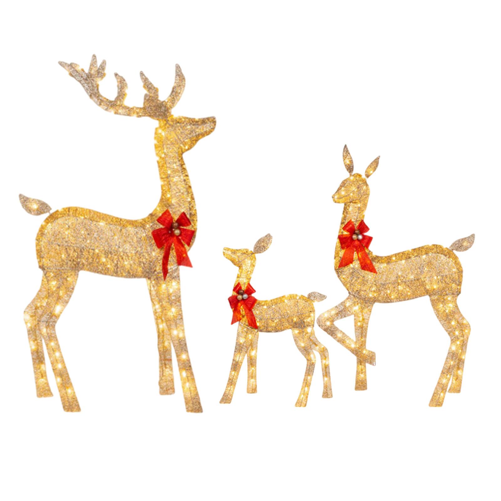 Christmas Lighted Reindeers Fa - đánh giá và giá Christmas Lights Outdoor