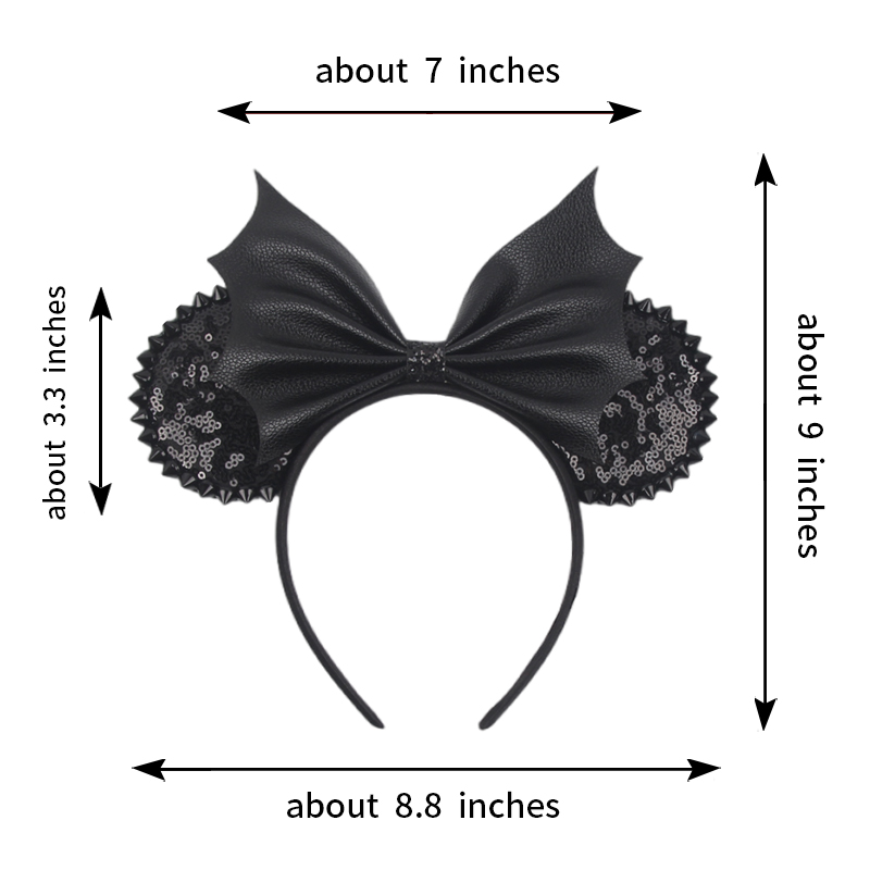 NEW Halloween Mouse Ears Headb - đánh giá và giá Ribbon Bow Gift