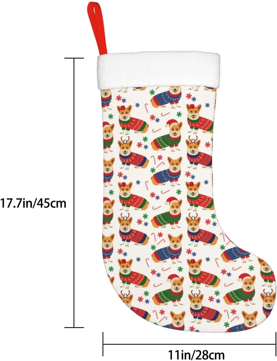 Christmas Corgi Dog Christmas  - đánh giá và giá Christmas Stocking Hanging