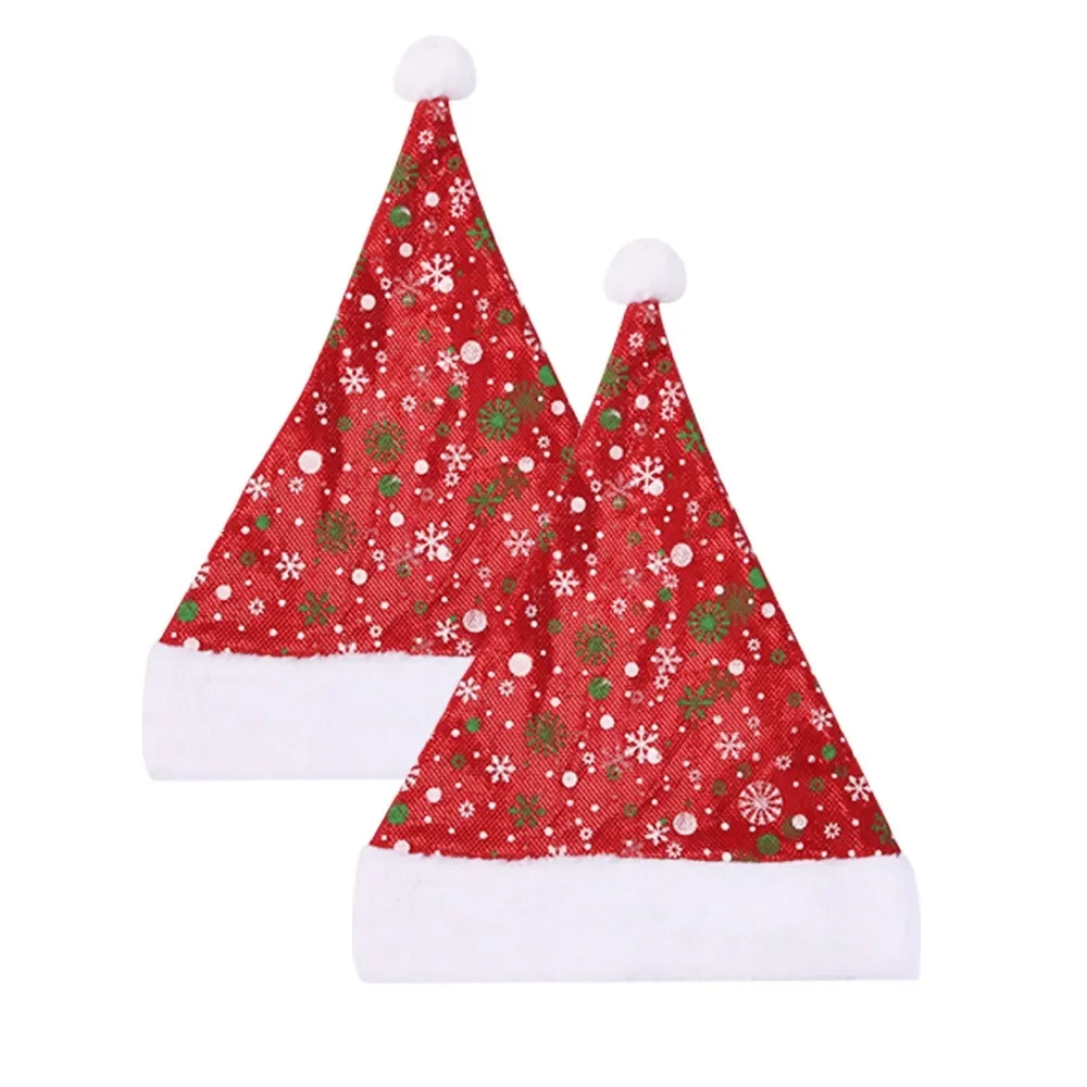 Thick Christmas Hat Red Checke - đánh giá và giá Santa Hat Plush