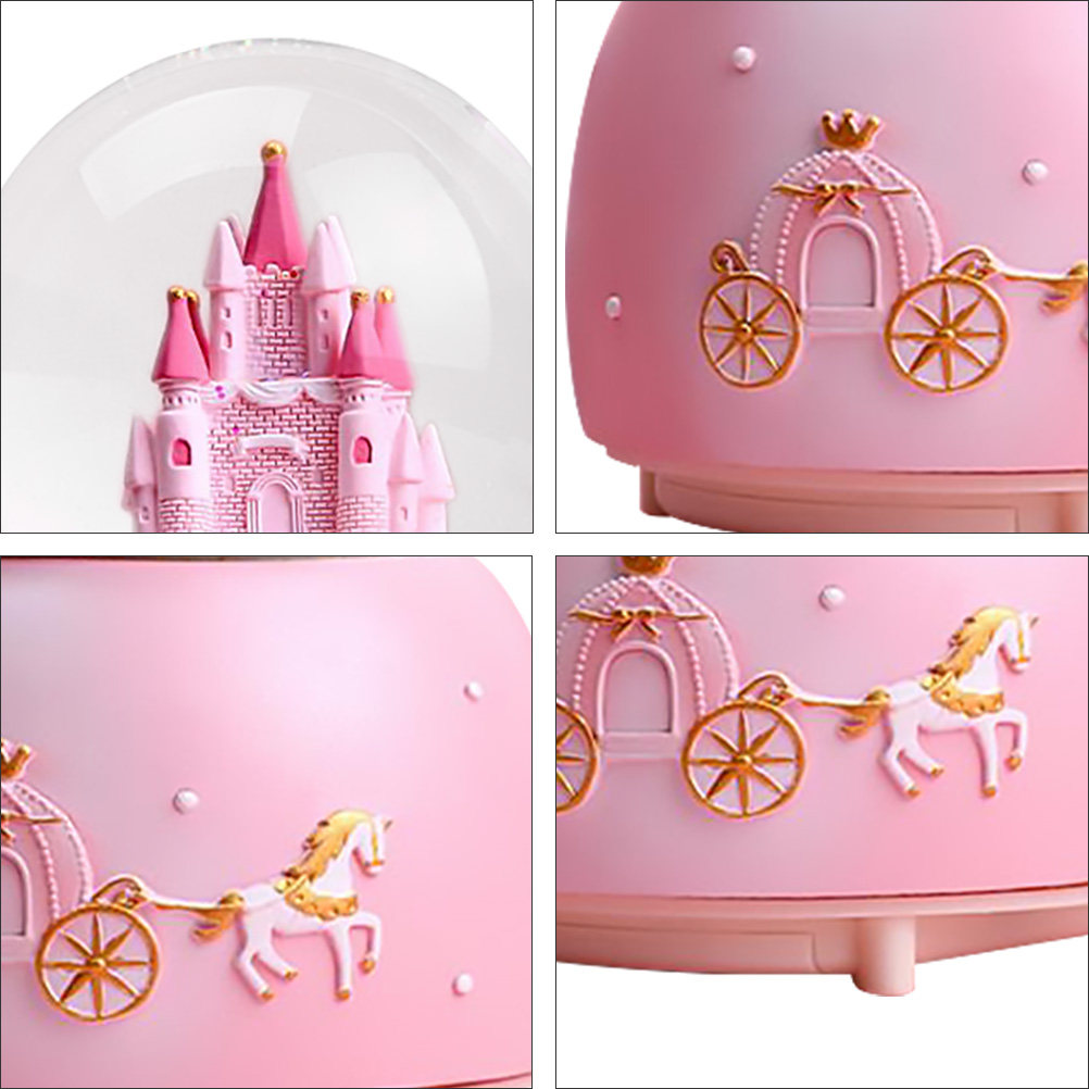 1Pcs Music Snow Globe Desktop  - đánh giá và giá Snow Globe Musical