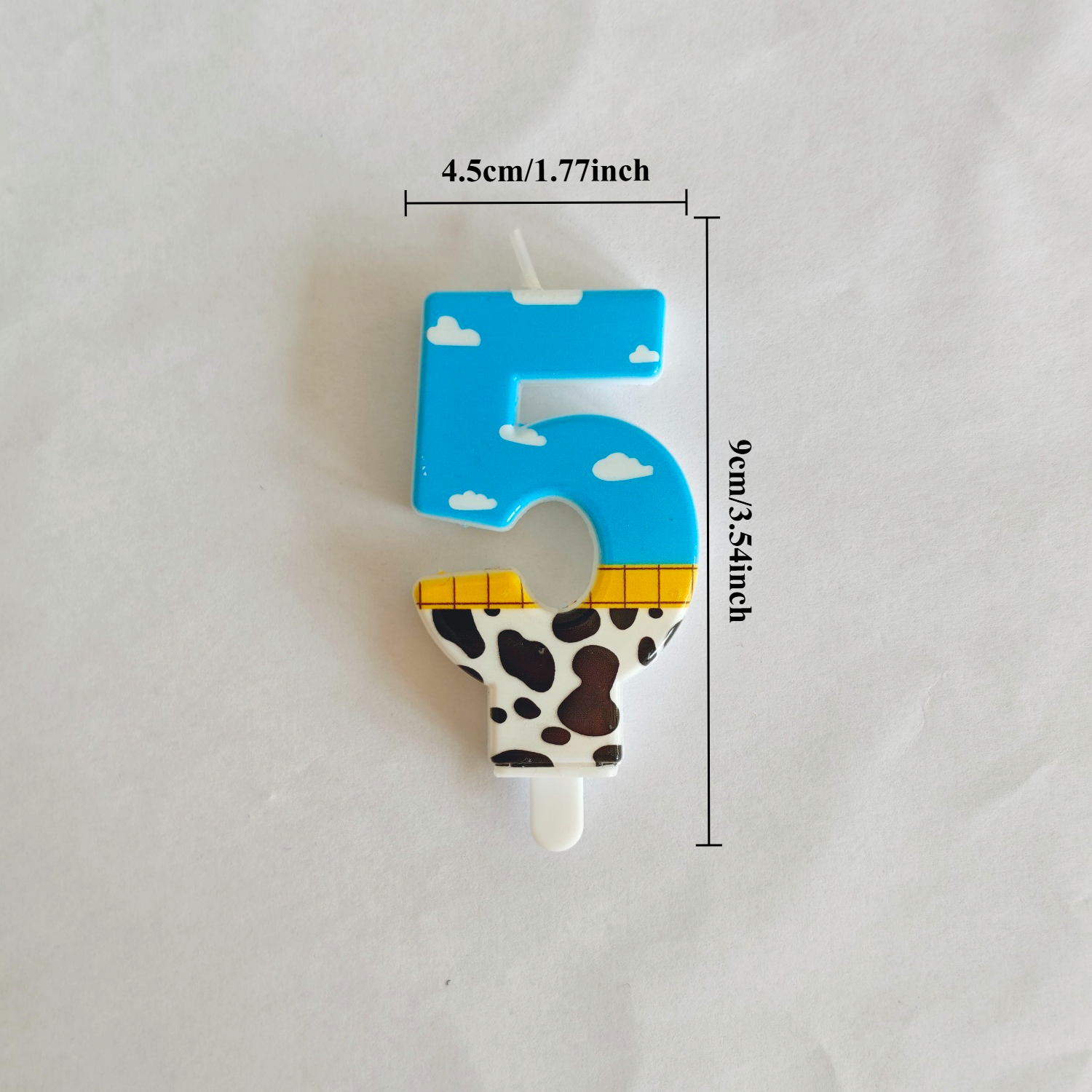 1PC,Number 1-9Blue Sky and Whi - đánh giá và giá Holiday Candle Set