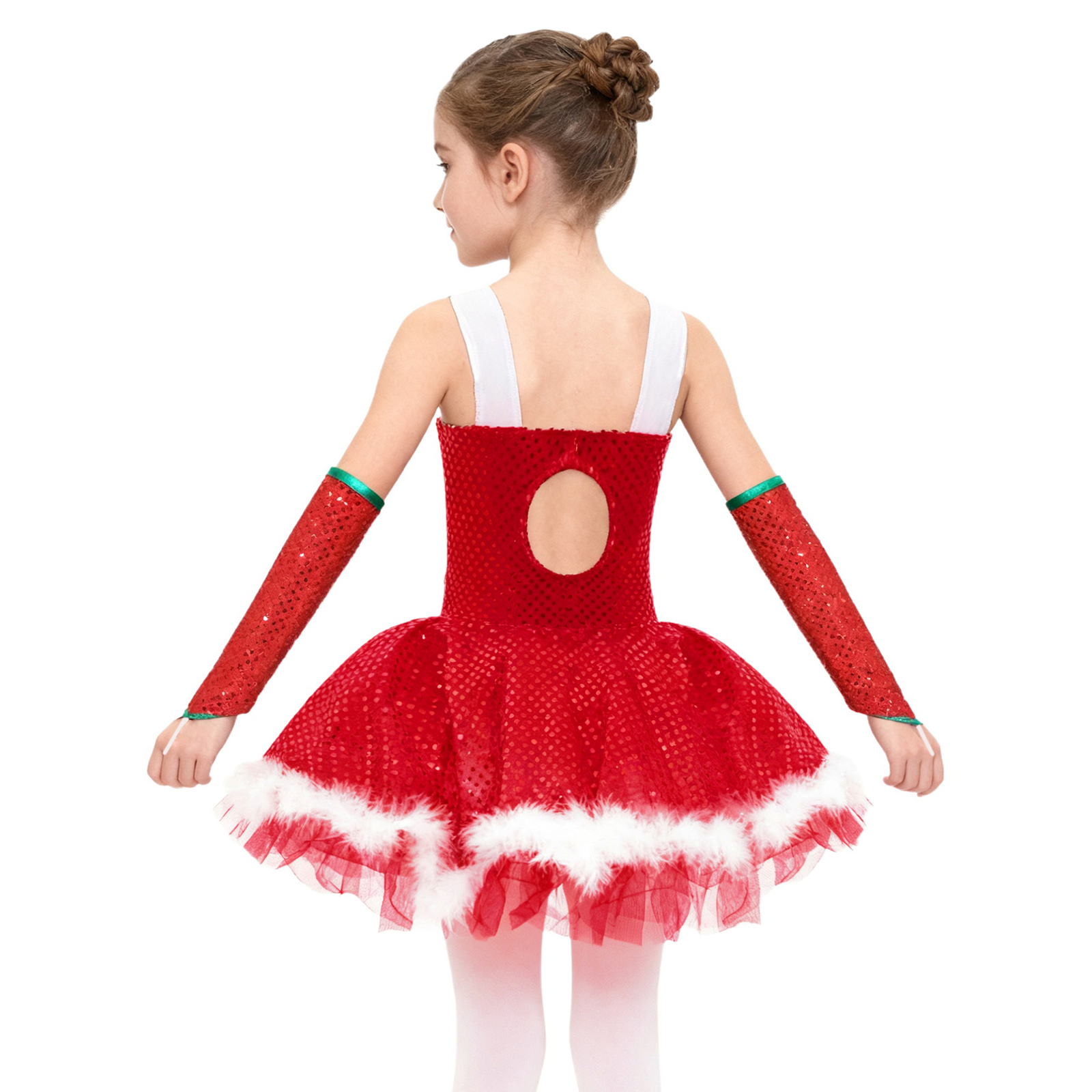 Kids Girls Christmas Figure Sk - đánh giá và giá Elf Costume Christmas