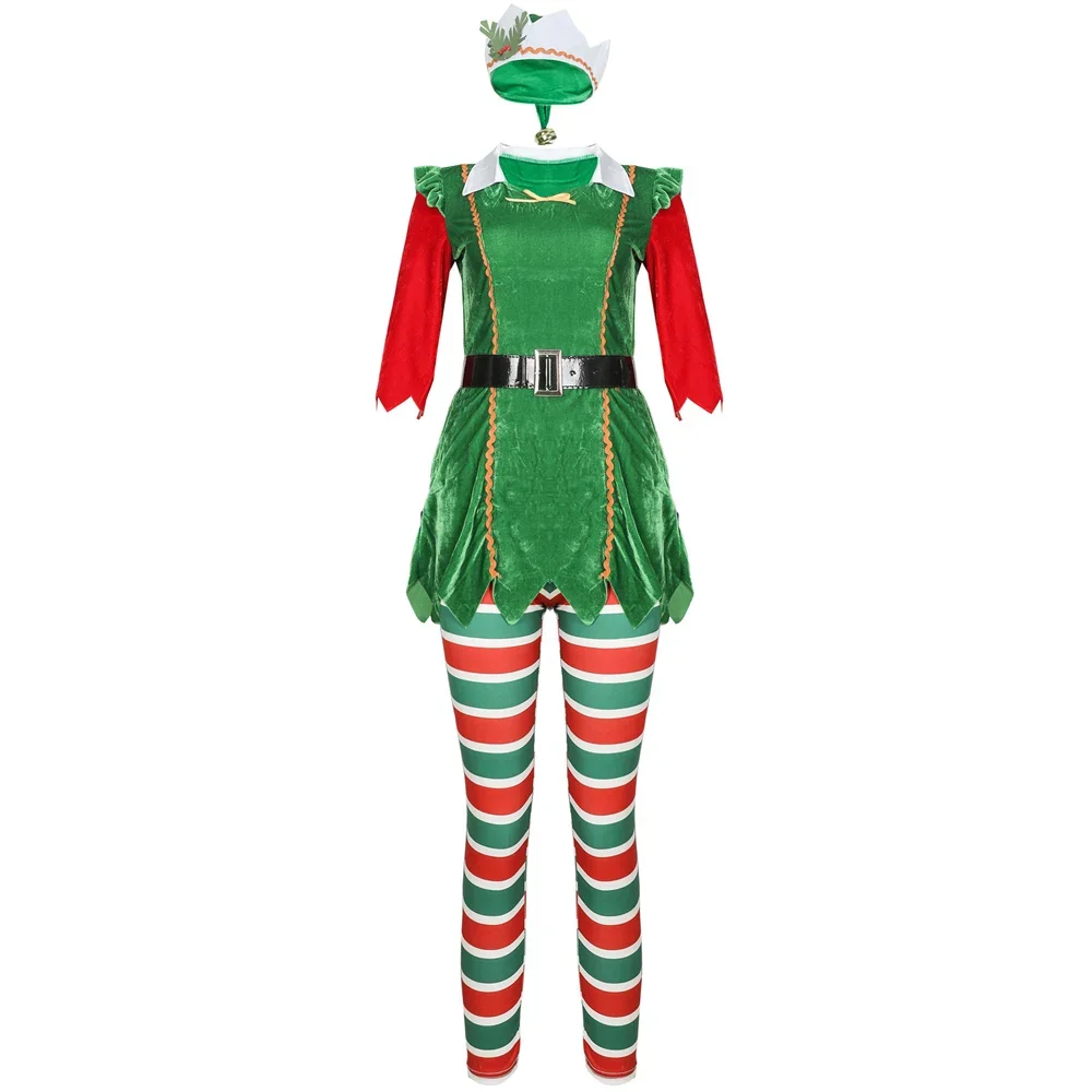 Lady Santa Claus' Elf Costume  - đánh giá và giá Elf Costume Christmas