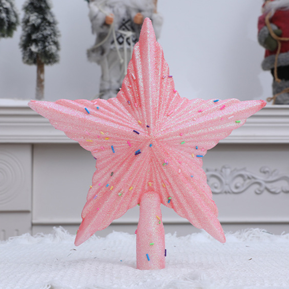 Christmas Pink Pentagon Top St - đánh giá và giá Star Tree Topper