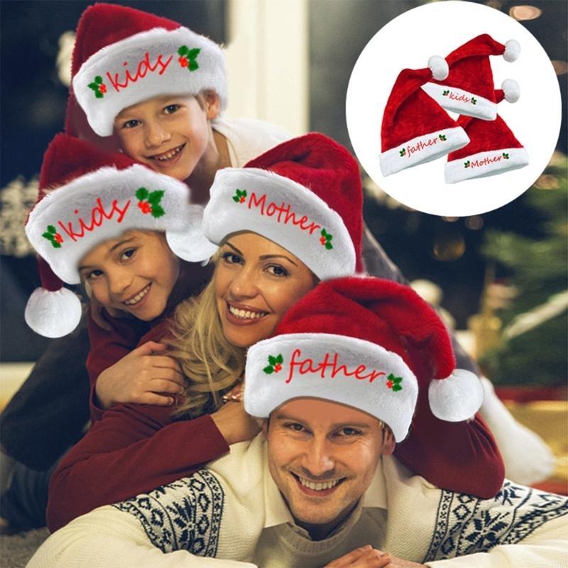 P88A Embroidery Christmas Sant - đánh giá và giá Santa Hat Plush