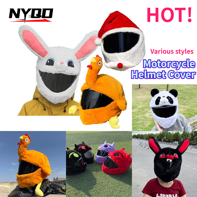 Motorcycle Cartoon Plush Helme - đánh giá và giá Santa Hat Plush