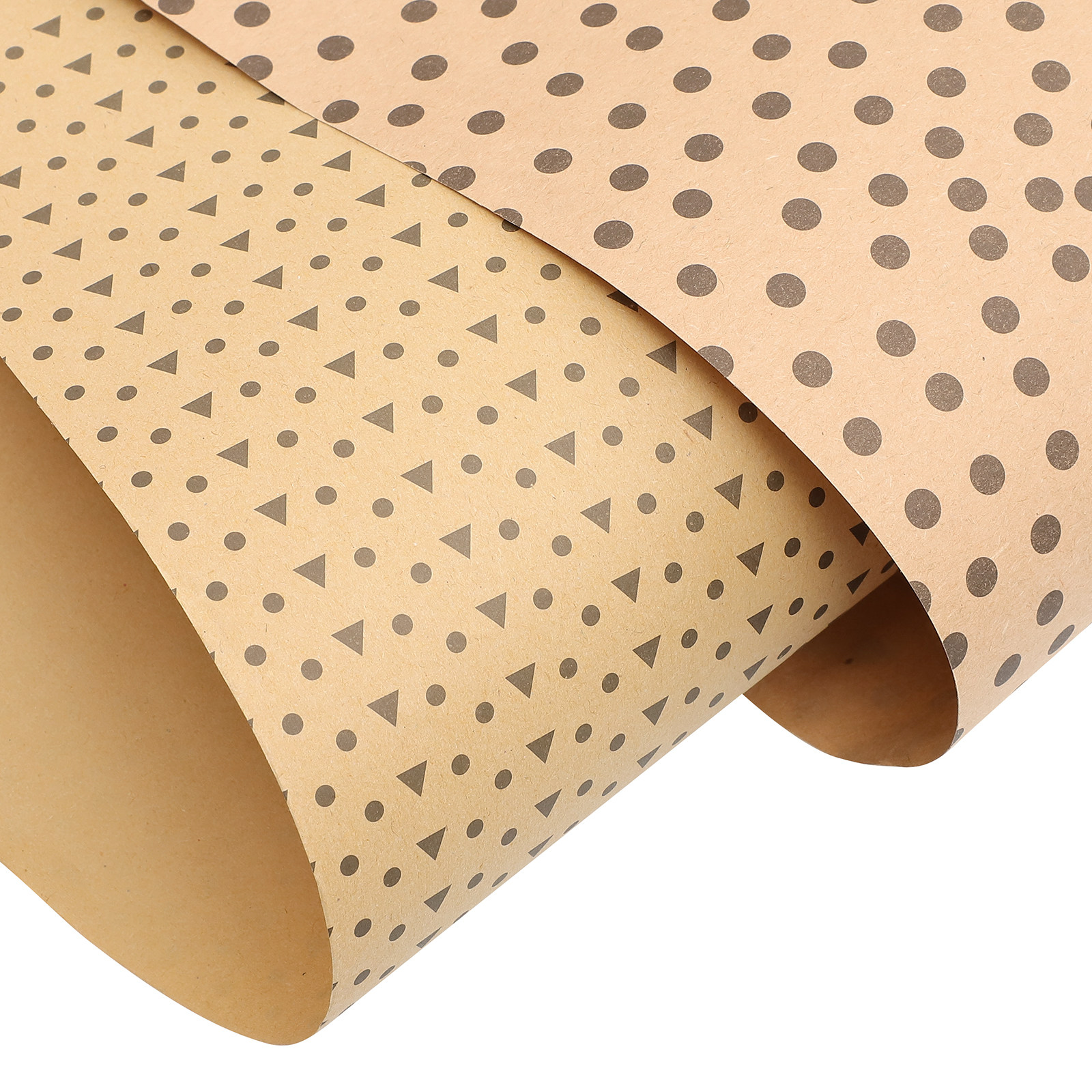8Pcs Brown Kraft Gift Wrap Pap - đánh giá và giá Gift Box Wrap Set