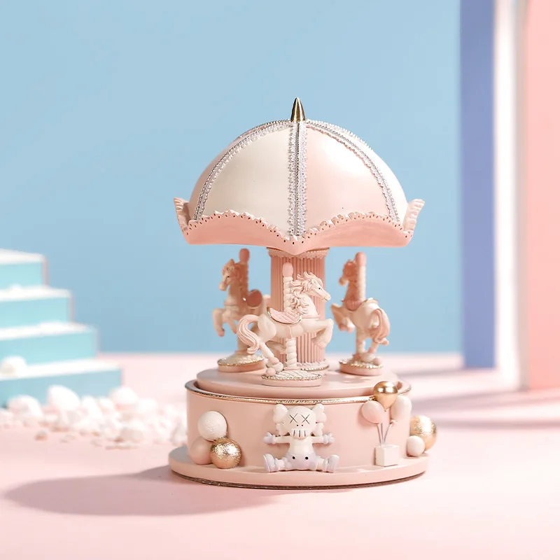 Carousel Music Box Snow Ball M - đánh giá và giá Snow Globe Musical