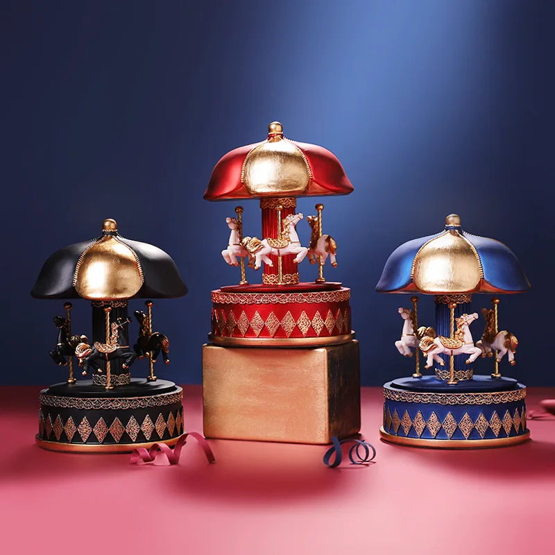 Carousel Music Box Snow Ball M - đánh giá và giá Snow Globe Musical
