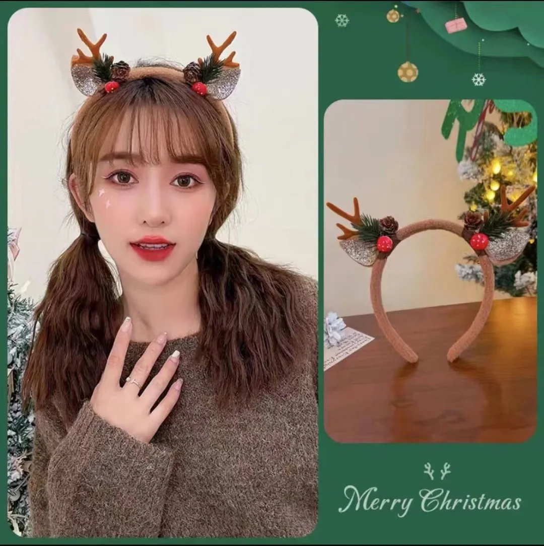 Christmas Headband Reindeer An - đánh giá và giá Reindeer Antlers Headband